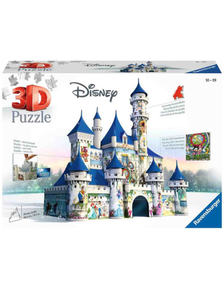 Puzzle 3D Castelul Disney, 216 Piese,RVS3D12587