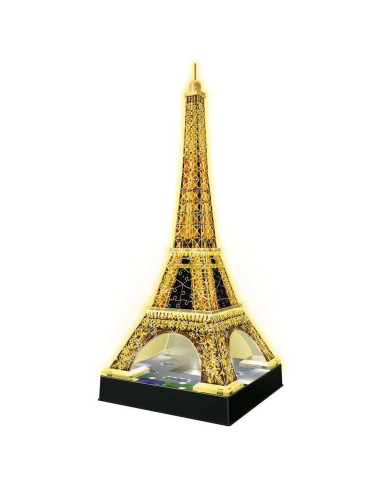 Puzzle 3D Turnul Eiffel Noaptea, 216 Piese,RVS3D12579