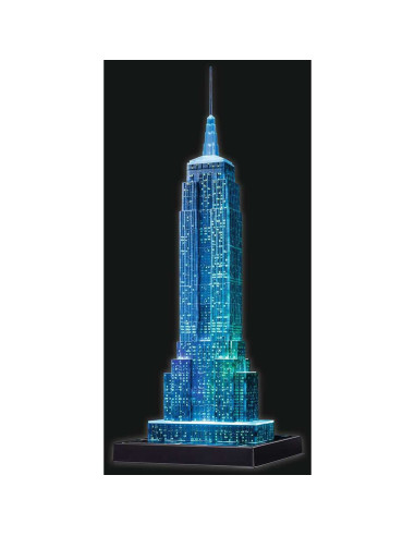 Puzzle 3D Empire State Building - Lumineaza Noaptea, 216