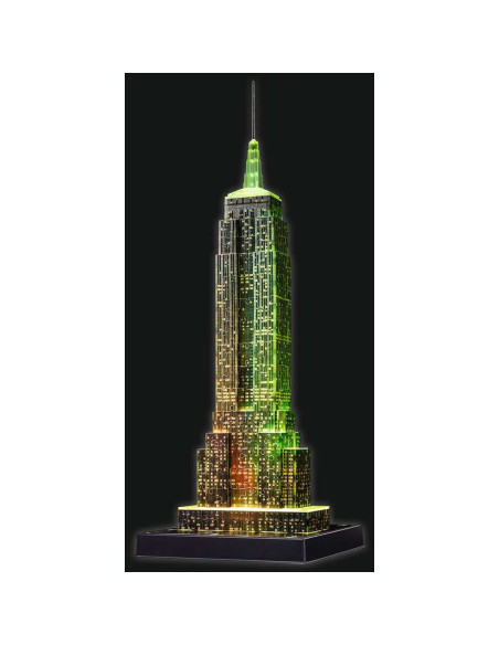Puzzle 3D Empire State Building - Lumineaza Noaptea, 216