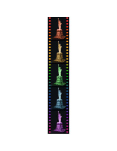 Puzzle 3D Luminos Statuia Libertatii, 108 Piese,RVS3D12596 2