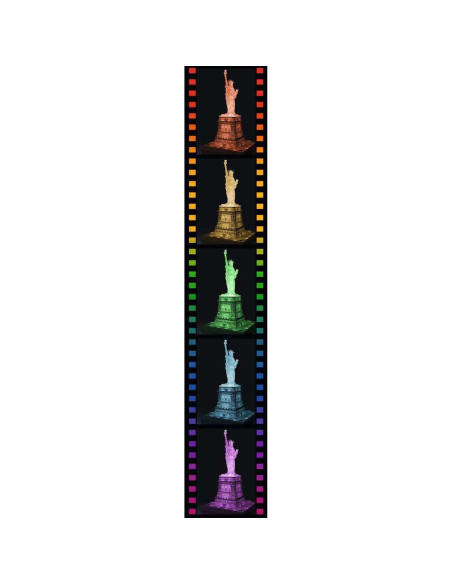 Puzzle 3D Luminos Statuia Libertatii, 108 Piese,RVS3D12596