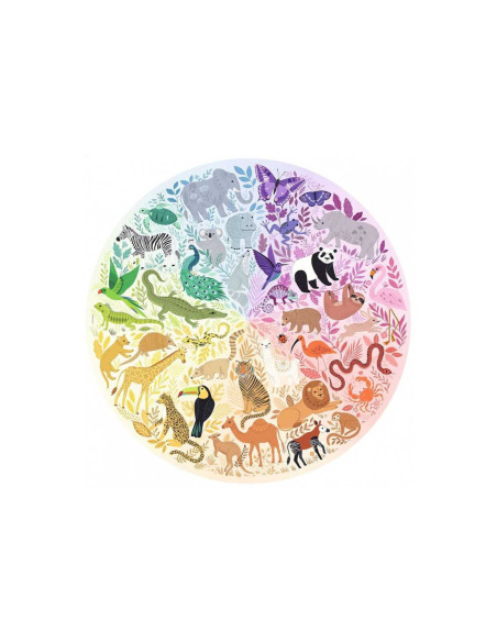 Puzzle Cerc Animale, 500 Piese,RVSPA17172