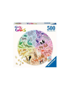 Puzzle Cerc Animale, 500 Piese,RVSPA17172 2