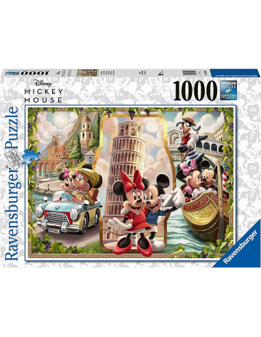 Puzzle Mickey Si Minnie In Vacanta, 1000 Piese,RVSPA16505