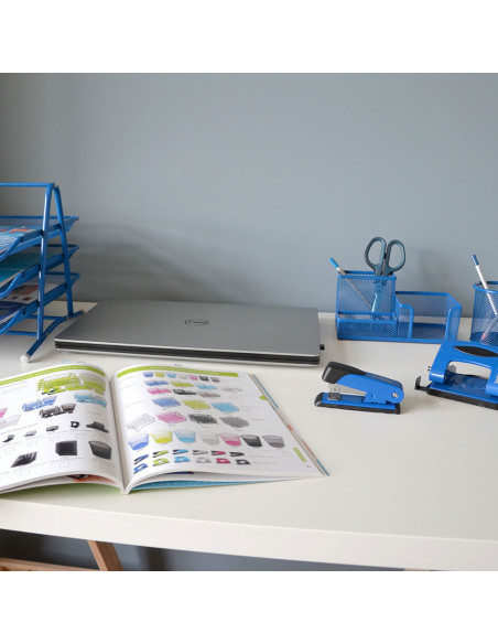 Set Birou - Suport instrumente de scris, Capsator, Perforator