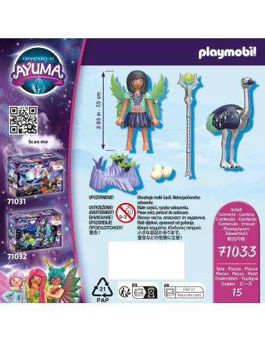 Playmobil - Moon Fairy Cu Animalut De Suflet,71033