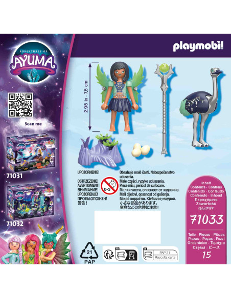 Playmobil - Moon Fairy Cu Animalut De Suflet,71033