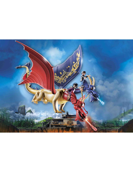 Playmobil - Dragons: Wu & Wei & Jun,71080