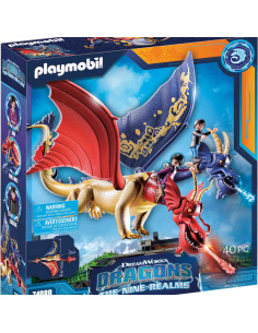 Playmobil - Dragons: Wu & Wei & Jun,71080 2