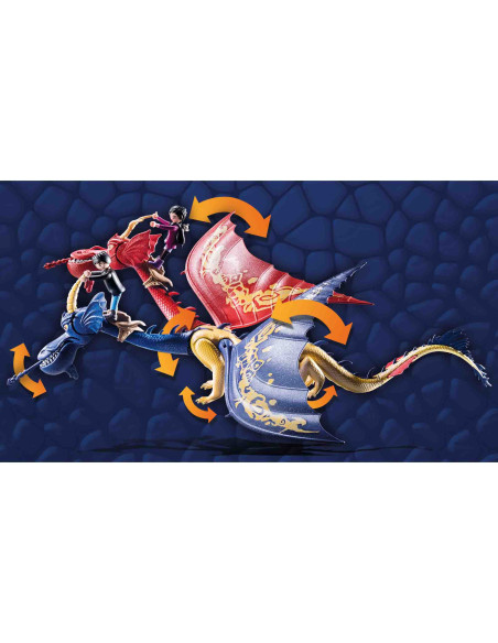 Playmobil - Dragons: Wu & Wei & Jun,71080