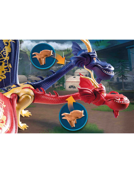 Playmobil - Dragons: Wu & Wei & Jun,71080