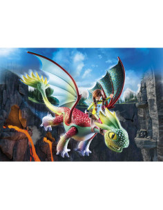 Playmobil - Dragons: Feathers & Alex,71083