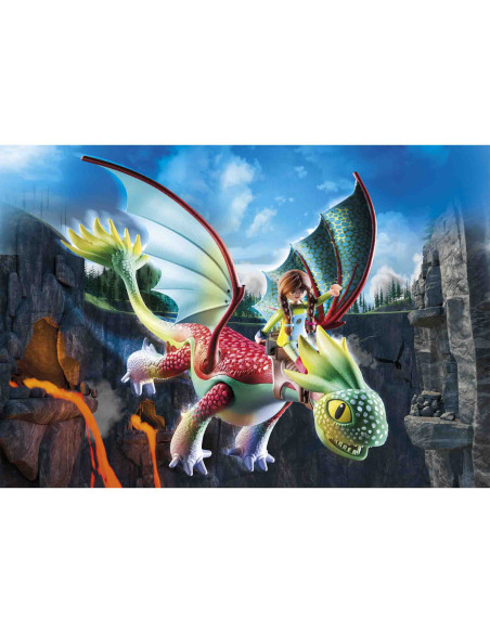 Playmobil - Dragons: Feathers & Alex,71083