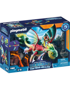 Playmobil - Dragons: Feathers & Alex,71083 2