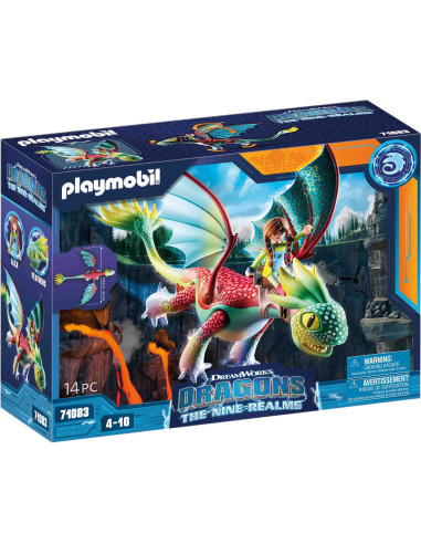 Playmobil - Dragons: Feathers & Alex,71083