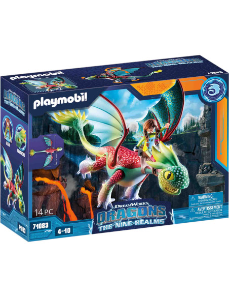 Playmobil - Dragons: Feathers & Alex,71083
