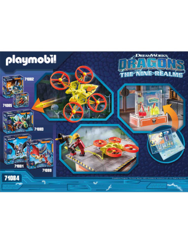 Playmobil - Dragons: Laboratorul Lui Icaris,71084 Playmobil - Dragons: Laboratorul Lui Icaris,71084