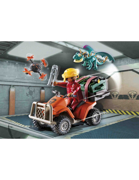 Playmobil - Dragons: Vehiculul Lui Icaris Si Phil,71085 Playmobil - Dragons: Vehiculul Lui Icaris Si Phil,71085