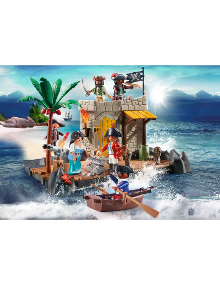 Playmobil - Creeaza Propria Figurina - Insula Piratilor,70979