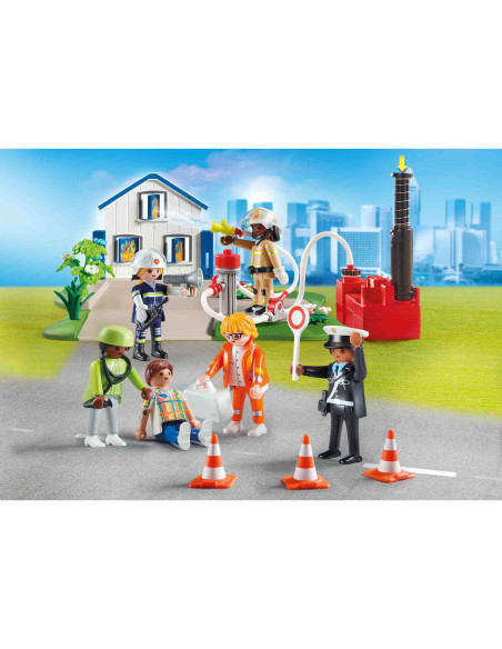 Playmobil - Creeaza Propria Figurina - Misiunea De Salvare,70980 Playmobil - Creeaza Propria Figurina - Misiunea De Salvare,70980