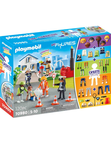Playmobil - Creeaza Propria Figurina - Misiunea De Salvare,70980 Playmobil - Creeaza Propria Figurina - Misiunea De Salvare,70980