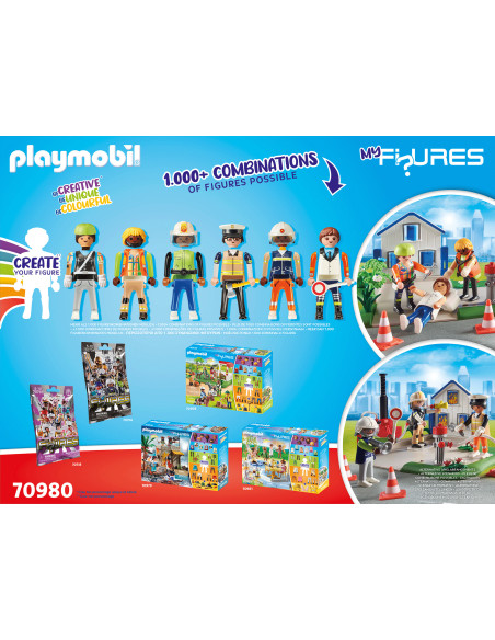 Playmobil - Creeaza Propria Figurina - Misiunea De Salvare,70980 Playmobil - Creeaza Propria Figurina - Misiunea De Salvare,70980