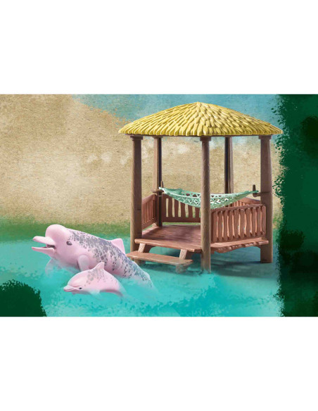 Playmobil - Tur De Vaslit Cu Delfini,71143 Playmobil - Tur De Vaslit Cu Delfini,71143