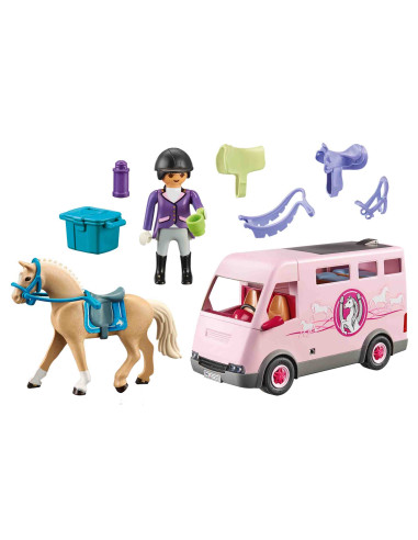 Playmobil - Masina Transportoare De Cai,71237
