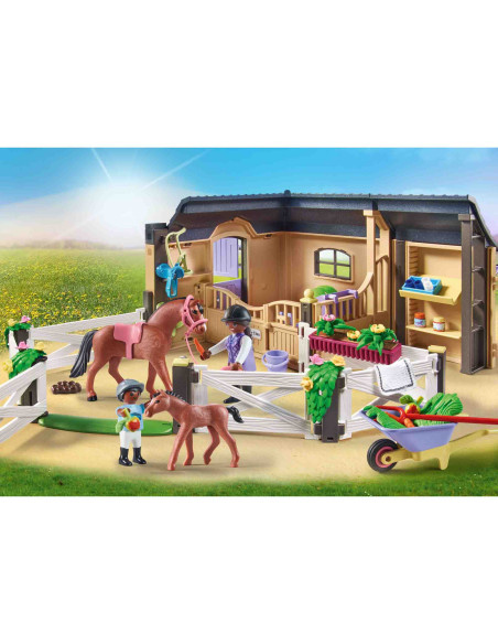Playmobil - Grajd Pentru Calarie,71238