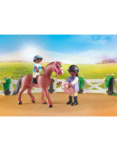 Playmobil - Grajd Pentru Calarie,71238