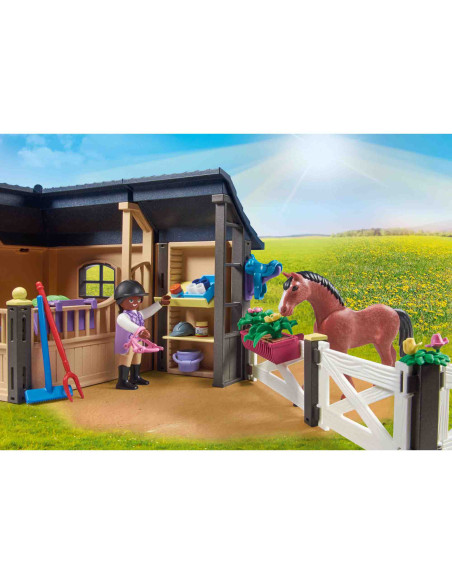 Playmobil - Grajd Pentru Calarie,71238