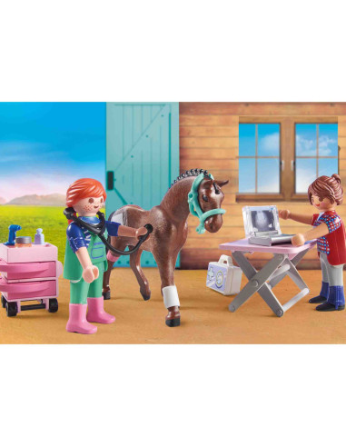 Playmobil - Veterinar Pentru Caluti,71241 Playmobil - Veterinar Pentru Caluti,71241