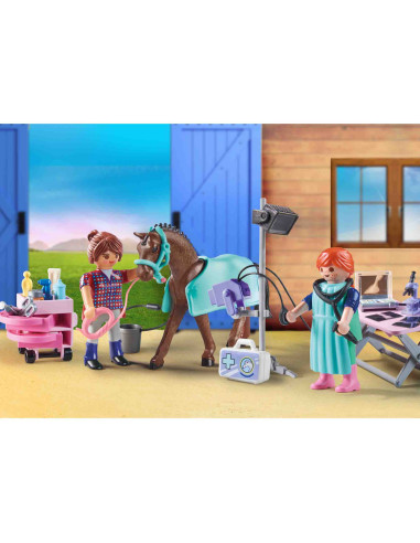Playmobil - Veterinar Pentru Caluti,71241 Playmobil - Veterinar Pentru Caluti,71241