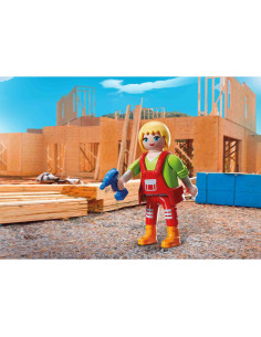 Playmobil - Figurina Femeie Muncitor,71196