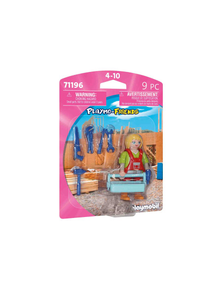 Playmobil - Figurina Femeie Muncitor,71196