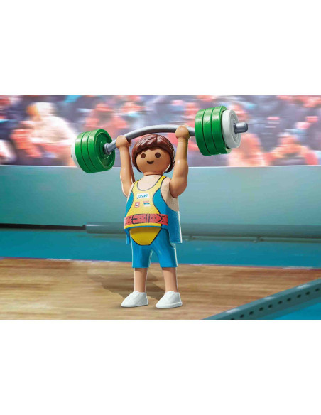 Playmobil - Figurina Halterofil,71199