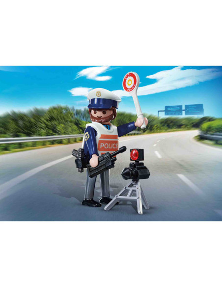 Playmobil - Figurina Politist Rutier,71201