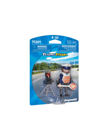 Playmobil - Figurina Politist Rutier,71201
