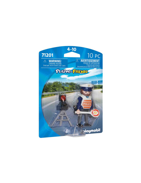 Playmobil - Figurina Politist Rutier,71201