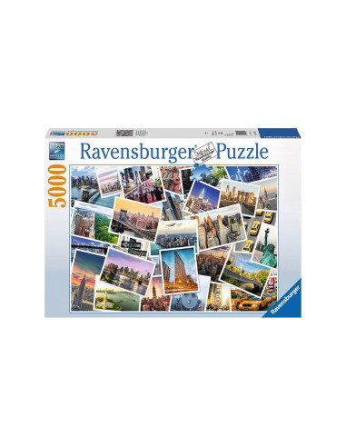 Puzzle New York City Nu Doarme, 5000 Piese,RVSPA17433