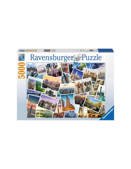 Puzzle New York City Nu Doarme, 5000 Piese,RVSPA17433