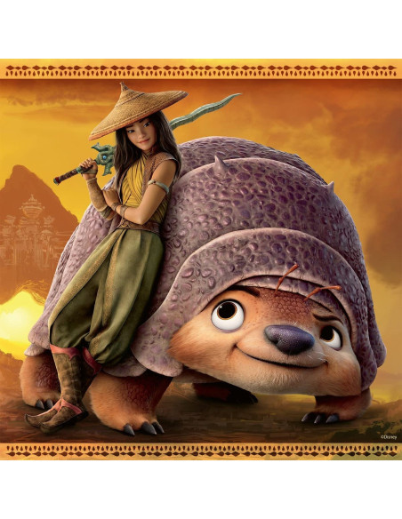 Puzzle Raya Si Ultimul Dragon, 3X49Piese,RVSPC05098