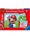 Puzzle Super Mario, 3X49 Piese,RVSPC05186