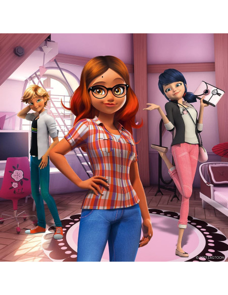 Puzzle Miraculous, 3X49 Piese,RVSPC05189