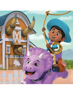 Puzzle Dino Ranch, 3X49 Piese,RVSPC05589 2