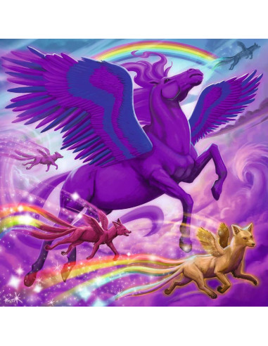 Puzzle Animale Mitice, 3X49 Piese,RVSPC05678