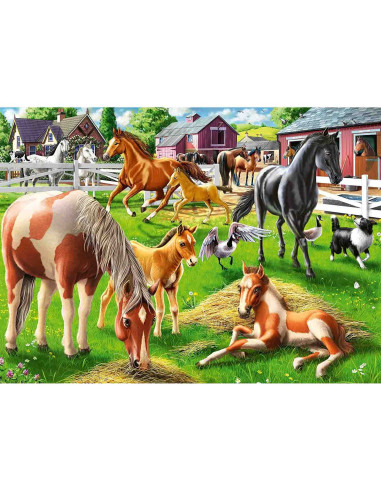 Puzzle Cai, 60 Piese,RVSPC05175