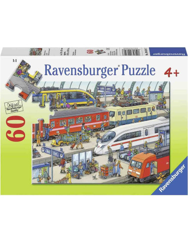 Puzzle Statie De Tren, 60 Piese,RVSPC09610