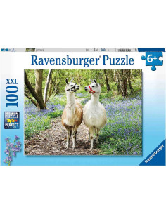 Puzzle Lame Iubitoare, 100 Piese,RVSPC12941 2